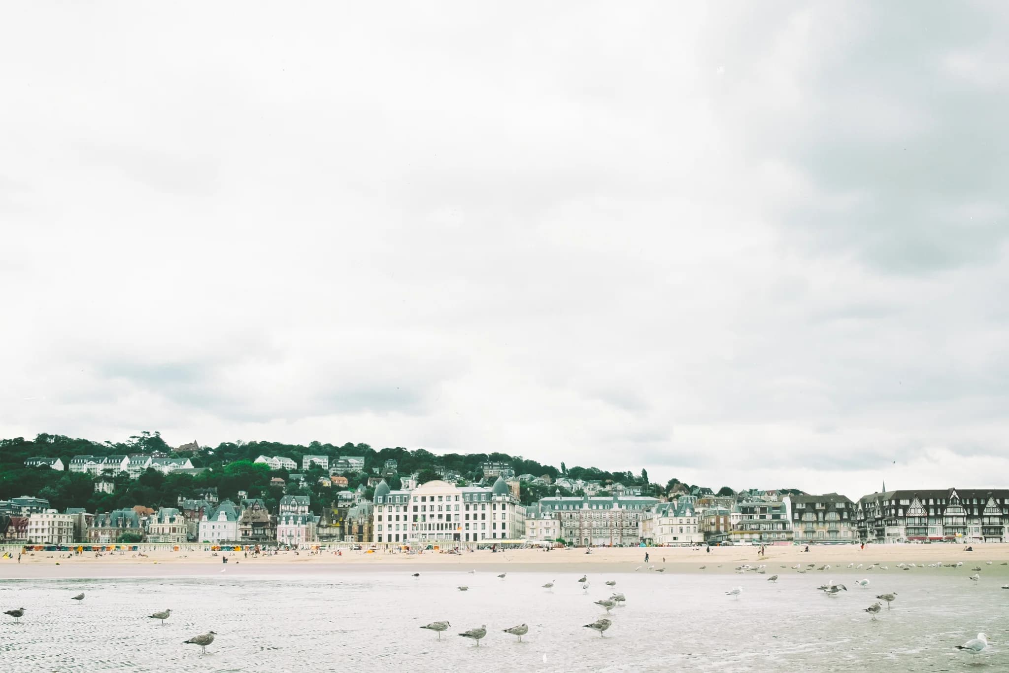 Cielo sobre Deauville